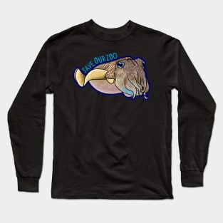 Day 6- Curious Cuttlefish Long Sleeve T-Shirt